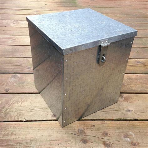 galvanized metal box cheap|boxes 50 50cm galvanized steel.